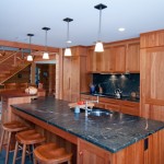 Craftsman style kitchen island
