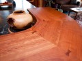 Craftsman style wood top
