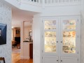 China cabinet with glass doors